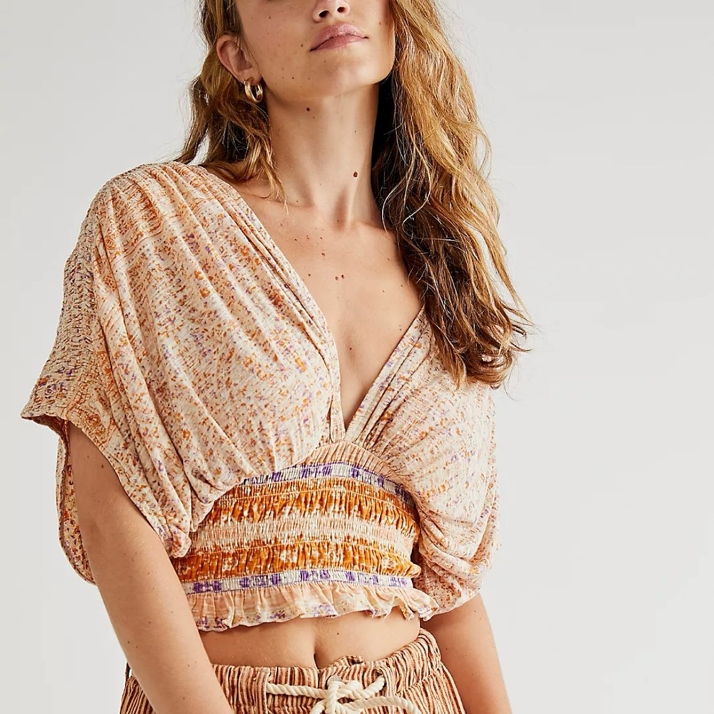 Free People Next Vacation Top Size large